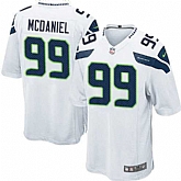 Nike Men & Women & Youth Seahawks #99 Mcdaniel White Team Color Game Jersey